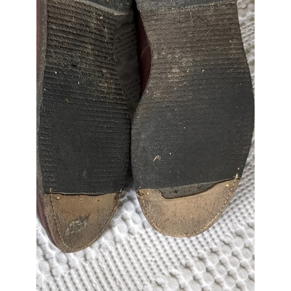 Alden Roy Leather Boots Crepe Sole USA Made Restored Sz 13? Lace‎ Up